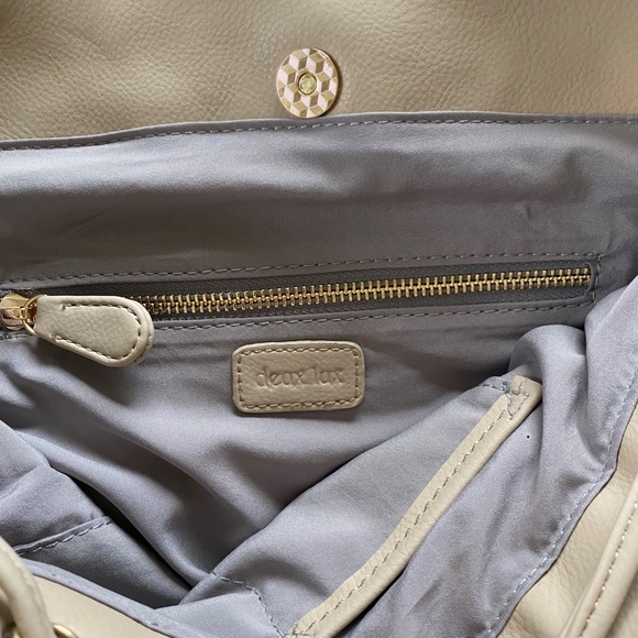 Deax lux | Pleather backpack | Neutral - Picture 4 of 5